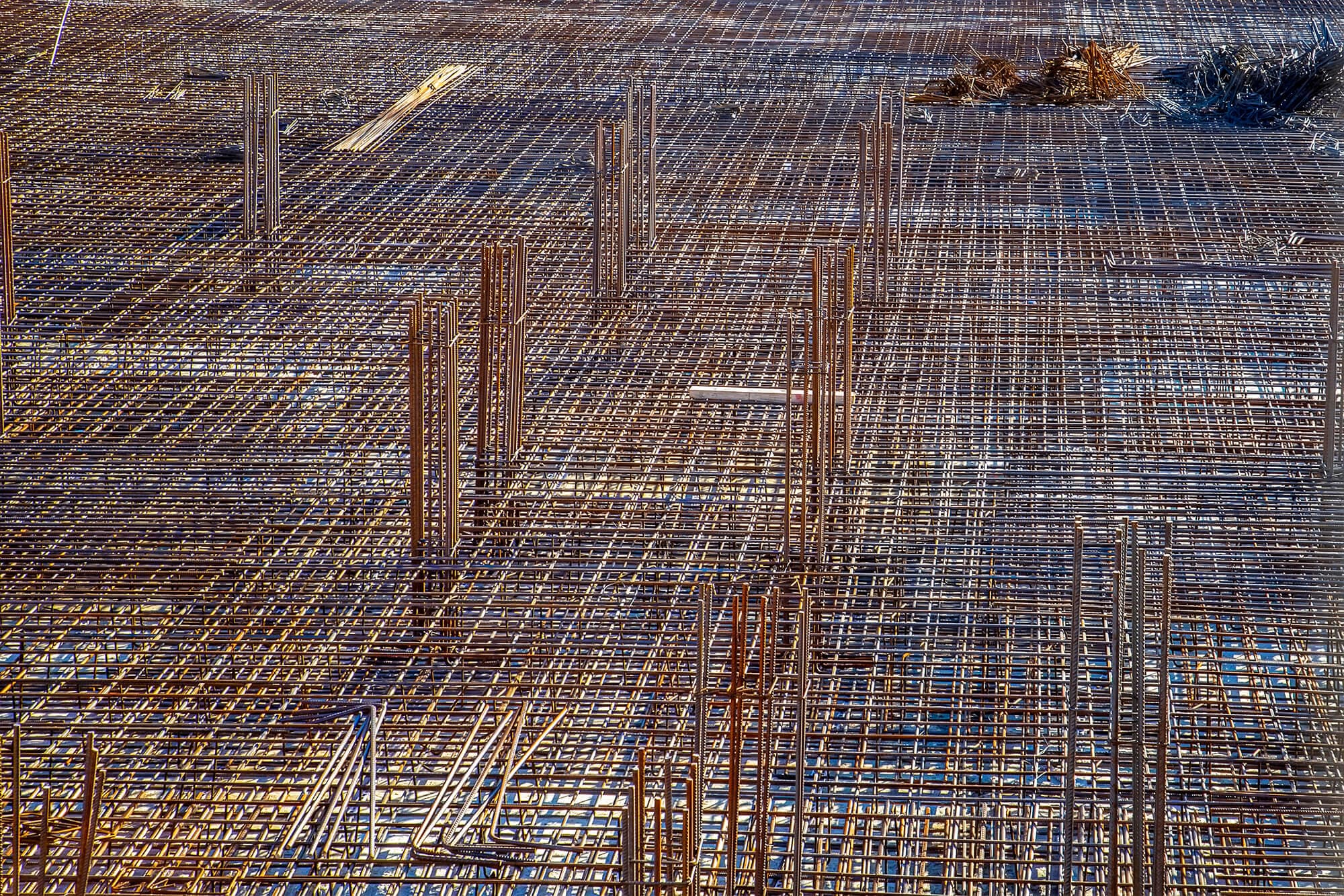 Reinforced concrete construction for a Florida Keys residence
